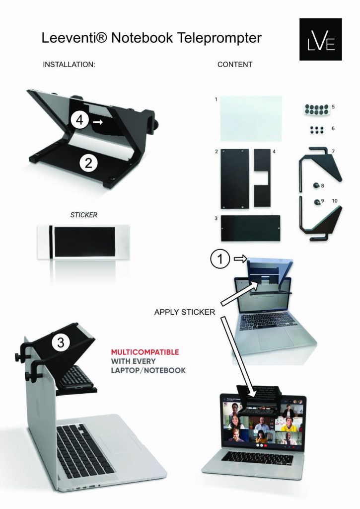 Manual Notebook Prompter